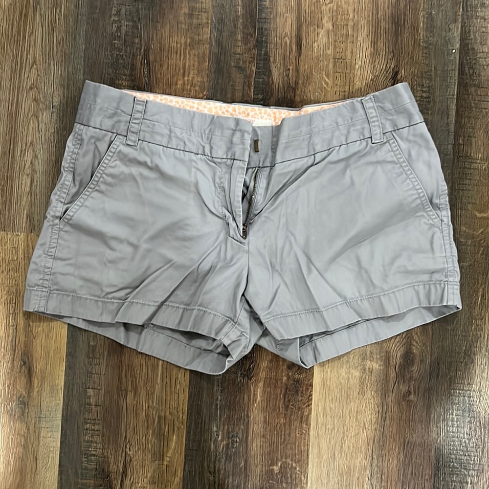 J Crew women's chino shorts
